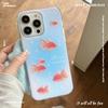 Летняя золотая рыбка Подходит для чехла для мобильного телефона Apple 16promax iPhone 14 Большое отверстие Нишевый Высококлассный 13 Мягкий бортик