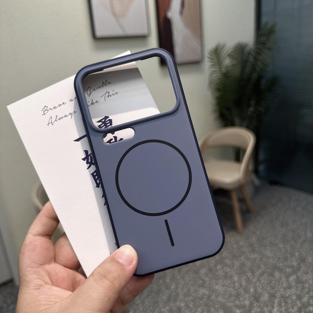 Чехол для телефона с магнитной защелкой, стиль легкая роскошь, для Xiaomi 17Pro Mi17 Pro Max, с отдельной металлической кнопкой, противоударный защитный чехол
