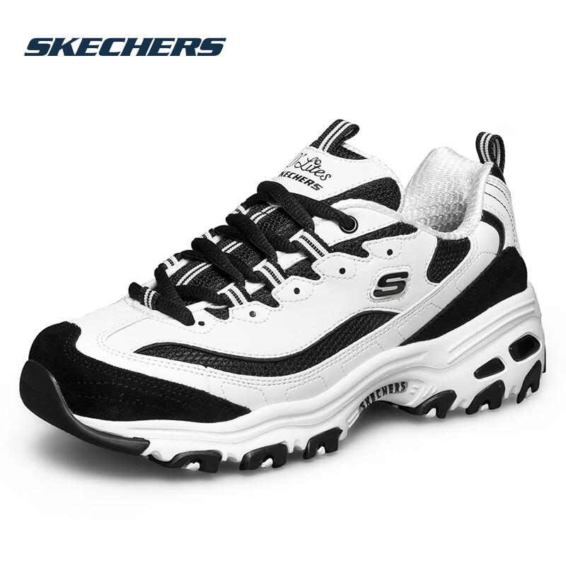 Skechers Женские классические массивные кроссовки Panda