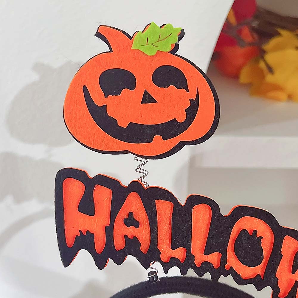 Летучие мыши Хэллоуин повязка на голову DIY аксессуары для волос паутина повязка на голову тыква повязки для волос фестиваль