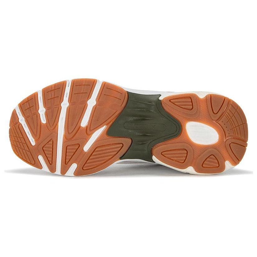 Puma Кроссовки Teveris Nitro White Green Moss Unisex Кремовые 388774-13