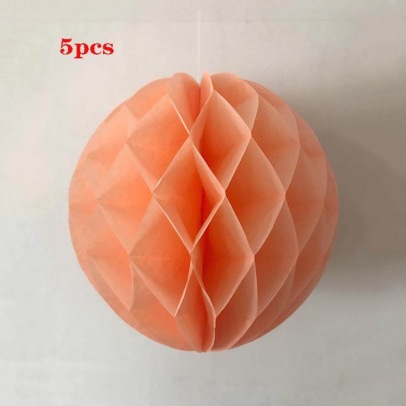 5 шт. украшений для окон и потолка, бумажные цветочные шары, вытягивание цветов, украшения для дня рождения и украшения