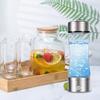 Hydrogen Water Bottle Generator 1300-2100ppb Hydrogen-Rich Water Cup 380ml High Borosilicate Glass SPE/PEM Technology Smart Health Cup