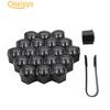 20Pcs Vehicle Car Wheel Lug Bolt Nut Covers Caps Removal Tool Car Accessory