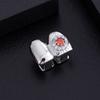 Punk Rhinestone Tooth Caps Removable Charm Teeth Grillz Gift Dental Grills  Dental Crown