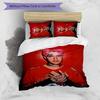 Neon Style Lil Peep 3pcs Bedding Set Duvet Cover Closure Includes 1 Duvet Cover & 2 Pillowcases for All Seasons Bedroom Home Dorm Decor