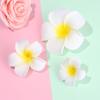 Elegant Hair Accessories Simulation Hair Clip White Plumeria Hairpin Beach Seaside Flower