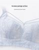 Ультратонкий женский бюстгальтер из французского кружева без косточек с кристальной чашкой и ушками кролика - элегантный летний дизайн для лестной посадки