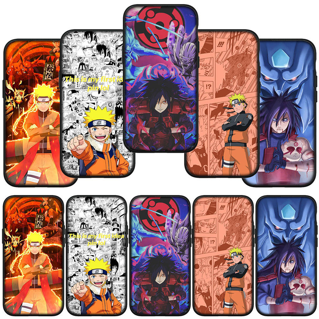 For Samsung Galaxy S24 S23 iPhone 16 15 14 Xiaomi Redmi Note 13 12 11 10 8 Plus 9 Pro Max X XR A16 Phone Case Naruto Madara Uchiha OPPO Huawei Cover