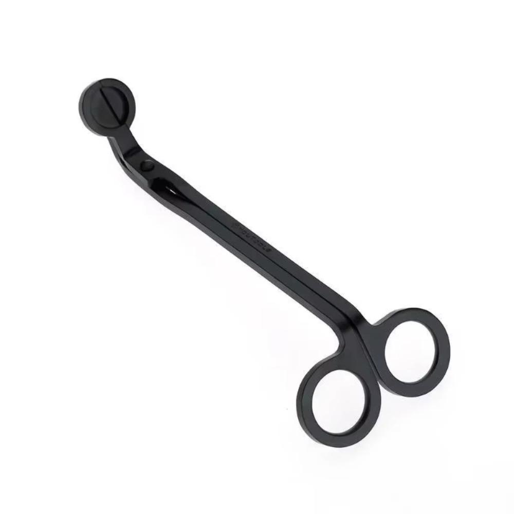 Cutter Round Head Scissors Trim Wick Stainless Steel Candles Core Shears Safety