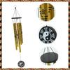 Small Bagua Wind Chime Pendant Retro Metal Wind Chime Lucky Wind Chime Garden Memorial Wind Chimes