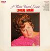LP Пластинка LORENE MANN - A Mann Named Lorene LSP4243 RCA 1969 US Фолк Б/У