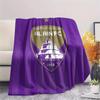 Al Ain FC pattern Flannel Blanket, High quality Comfortable for All Seasons, Home Decor, Warmth and Comfort, Perfect for Gifts.