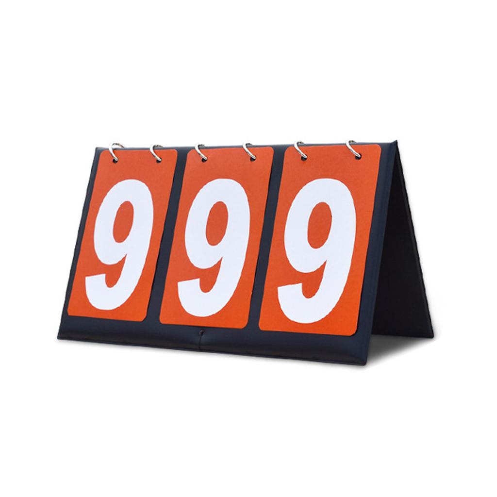 Настольное табло с перекидными цифрами для спортивных соревнований, мультиспортивное табло, табло с перекидными цифрами для ведения счета, простое в использовании