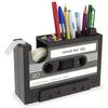 Cassette Tape Dispenser Pen Holder Vase Pencil Pot Stationery Desk Tidy Container Office Stationery Supplier Gift