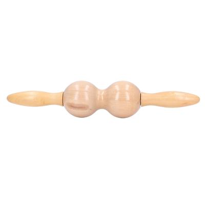 Деревянный массажер-меридиан, рулонная палочка для спины, талии, шеи, плеч, позвоночника, деревянный массажный молоток, облегчение тела