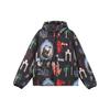 Therma-FIT Printed Zip-Up Hoodie Jacket Men Outerwear Black FB6975-010
