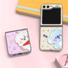 BT21 Чехол Fluffy Galaxy Z Flip 5 Прозрачный чехол Z Flip 5