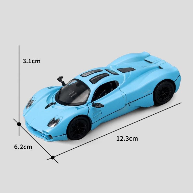 1/36 Pagani Utopia Supercar Alloy Car Diecasts & Toy Vehicles Car Model Miniature Scale Model Car for Children