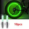 Светодиодный фонарь для вентиля велосипеда, неоновый фонарь для спиц велосипеда, фонарь для вентиля шины велосипеда, предупреждающий фонарь для ночной езды Аксессуары для велосипеда