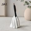 Desk Pen Organizer Funny Hand Gesture Holder for Desk, 3D Printed Stand Novelty Pencil Stand, Desktop Office Accessories Personalized Decor