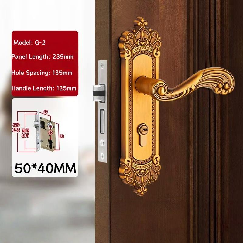 Modern Door Lever Handle With Lock, Keyed Entry, for Interior Doors, Polished Stainless Steel Finish Privacy Door Knob Lock Set