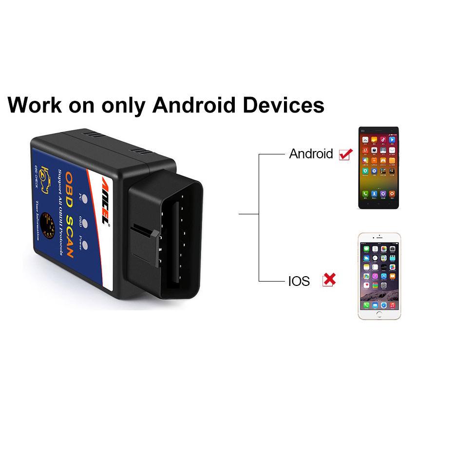 ANCEL ELM327 V1.5 Bluetooth OBD2 сканер автомобильный диагностический инструмент проверка кода неисправности двигателя мини-адаптер OBDII ODB2 для Android