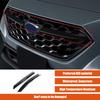 Глянцевая Черная Решетка Переднего Бампера Накладка на Стойку Для Subaru WRX/WRX STI VB S4 +