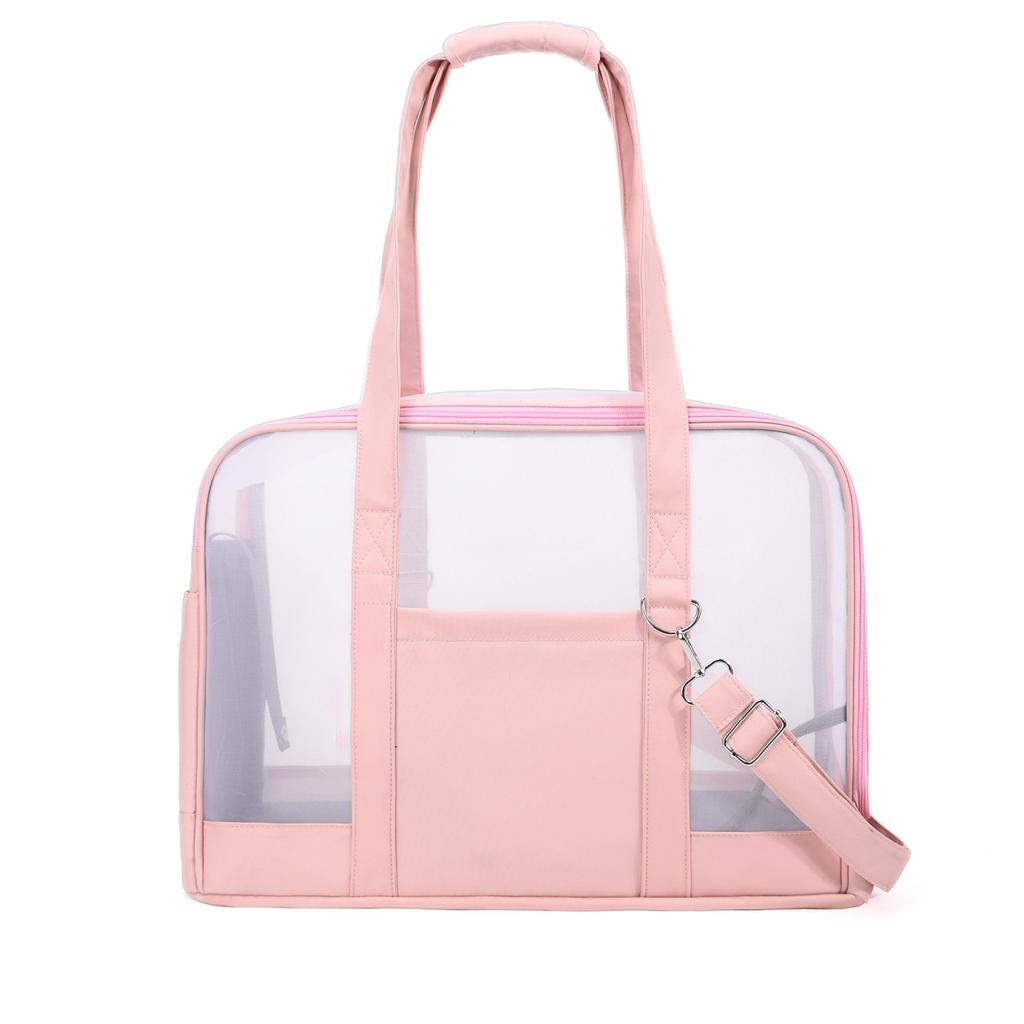 Cat Bag for Easy Outdoor Use Large Capacity Pet Transparent and Simple Pet Shoulder Bag Small Animal Carrier