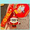 Adorable Cartoon Dragon Year Keychain Cute Silicone Lion Dance Pendant Gift