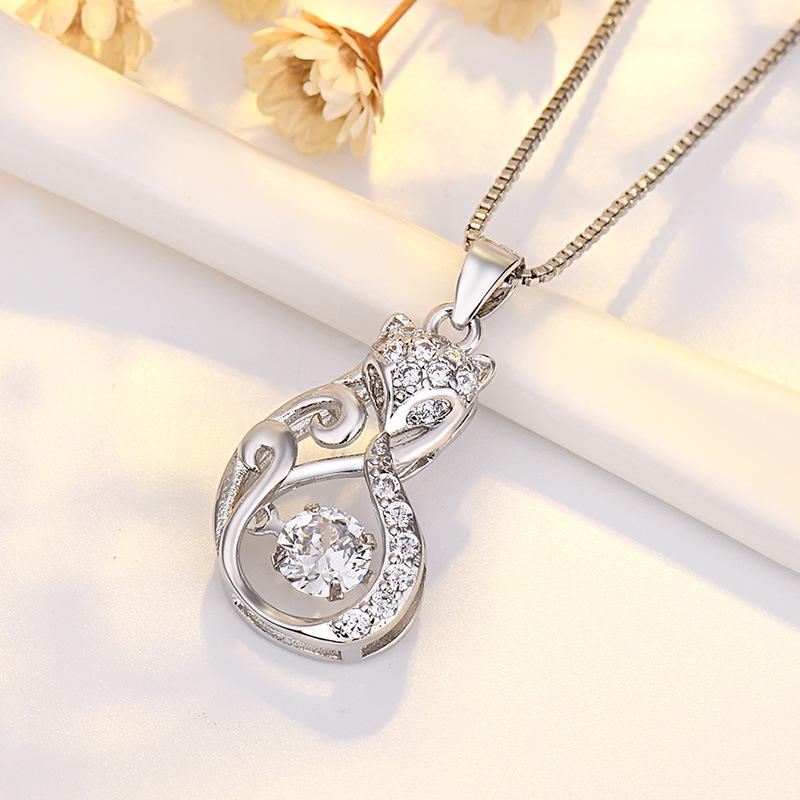 Женское ожерелье Lindon, кулон из медного сплава, циркон, модный подарок