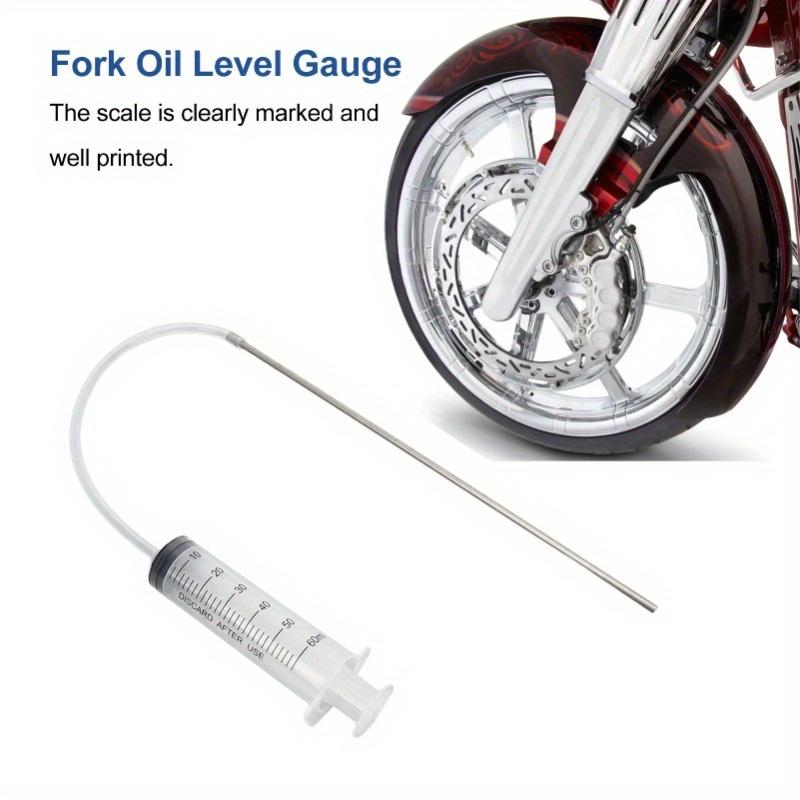 Universal Fork Oil Level Gauge Suspension Tuning Shock Adjustable Ring Measuring Tool Motorcycle Accessories