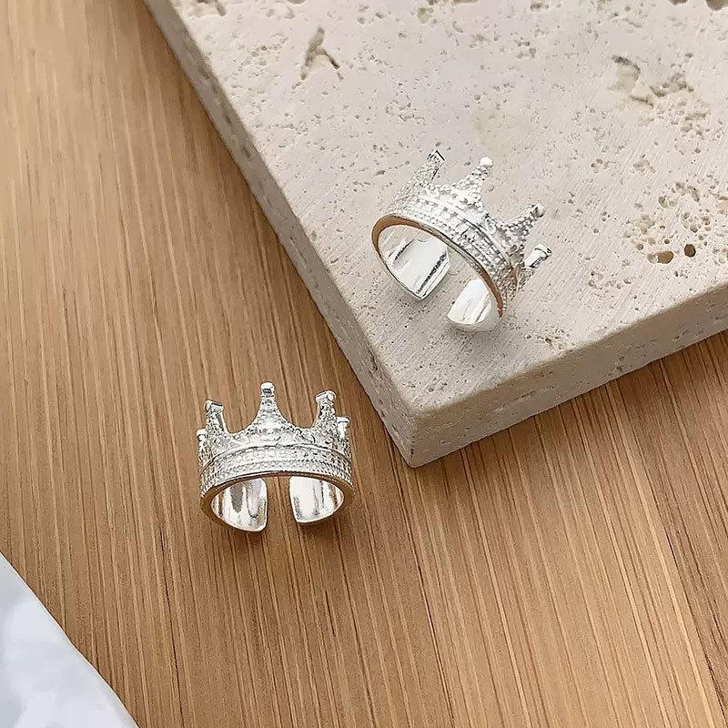 Корона клипса для ушей женские новые серьги легкие роскошные серьги нишевого дизайна весна и лето