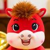 Мультяшная Плюшевая Китайская Лошадь Маскот Мягкая Игрушка 20см Плюшевая Кукла Плюшевая Мягкая Игрушка Украшение для Фестиваля