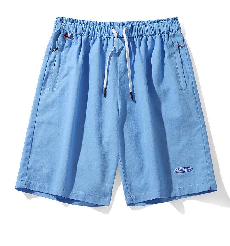 Летние шорты мужские повседневные мужские шорты мужские прямые однотонные брюки на молнии бриджи мужские шорты