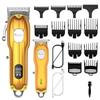 Mens Hair Clipper Professional Hair Trimmer Barber Clipper Set