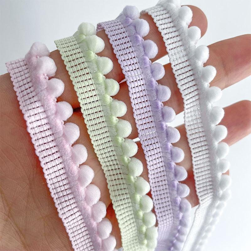 Красочные неэластичные шерстяные шарики, кружевные шарики для ванны, сделанные своими руками, аксессуары для волос, одежда, домашний текстиль, декоративные аксессуары, украшение дома