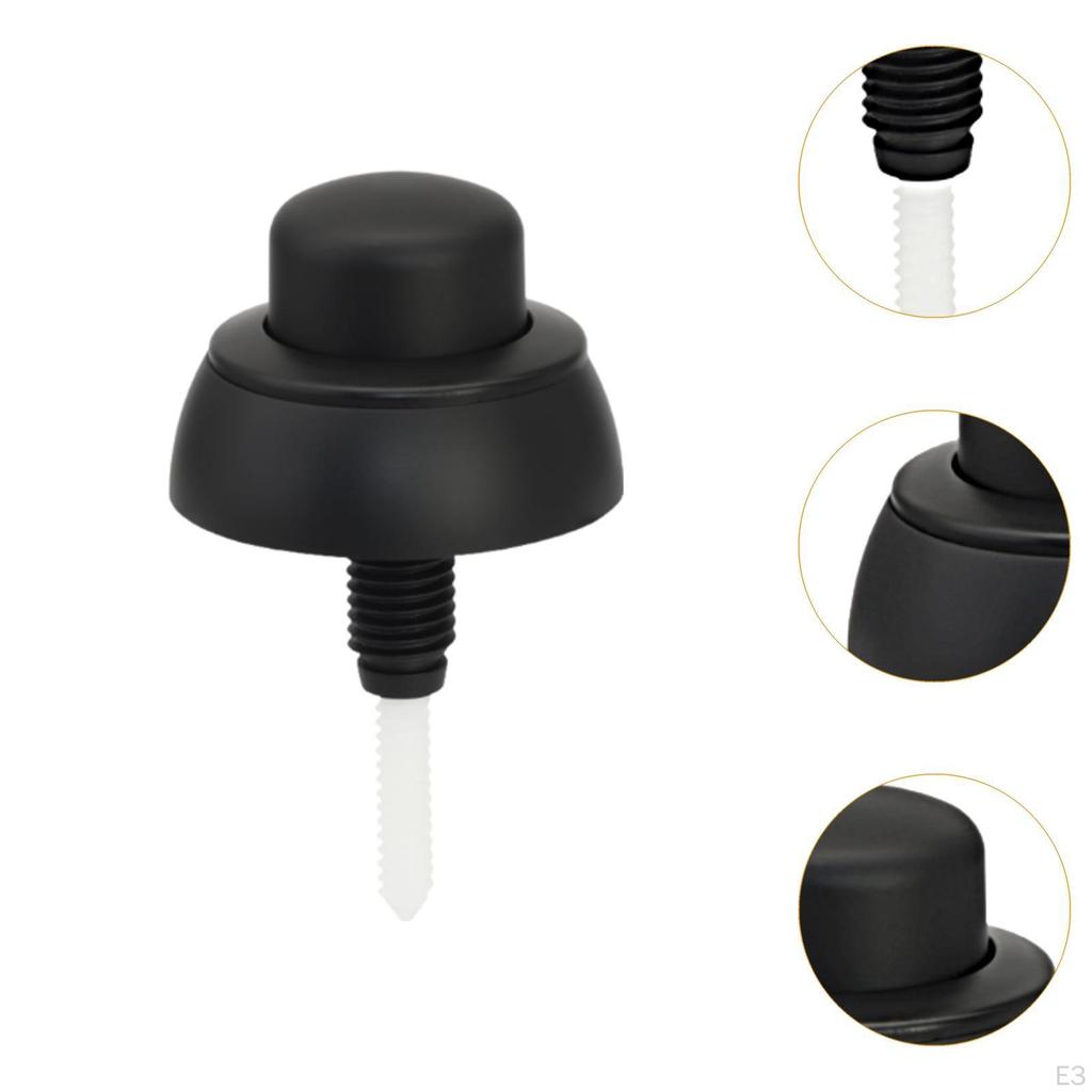 Кнопка смыва туалета с одним клапаном, декор для ванной комнаты, легко заменяемая на элегантный стержень для 49 клапанов