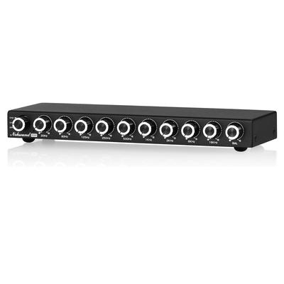 Nobsound HiFi 9-полосный стерео эквалайзер предусилитель аналоговый эквалайзер аудиопроцессор для дома и автомобиля