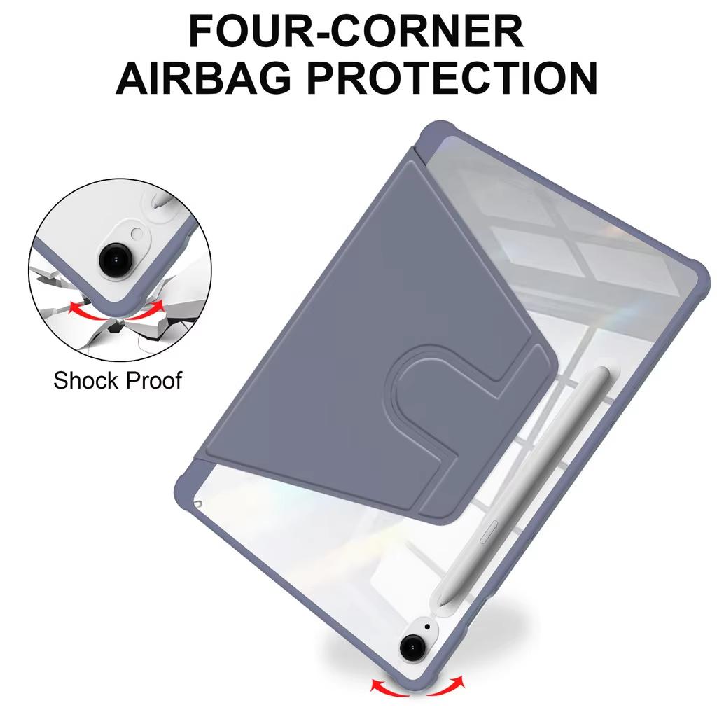 Чехол-книжка с вращением на 360° для Xiaomi Pad 7 Pro 11.2" 6 5 2023 11 дюймов, Smart Case для Redmi Pad 2 11“ 2025 8.7 6S pro 12.4 дюйма 6 Max 14" с держателем для стилуса, Flip