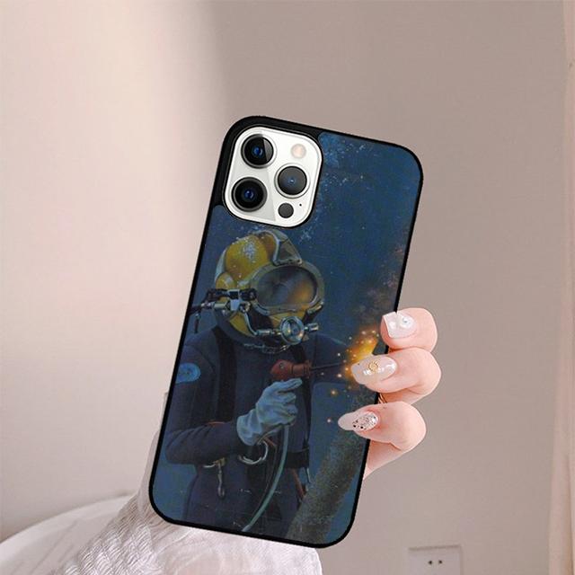 Welder Welding Hot Metal Worker Phone Case For iPhone 17 Air 13 12 14 15 16 Cover For Apple Pro Max Plus SE Coque
