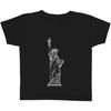 Azeeda 'Статуя Свободы' Детские Хлопковые Футболки (TS029807)