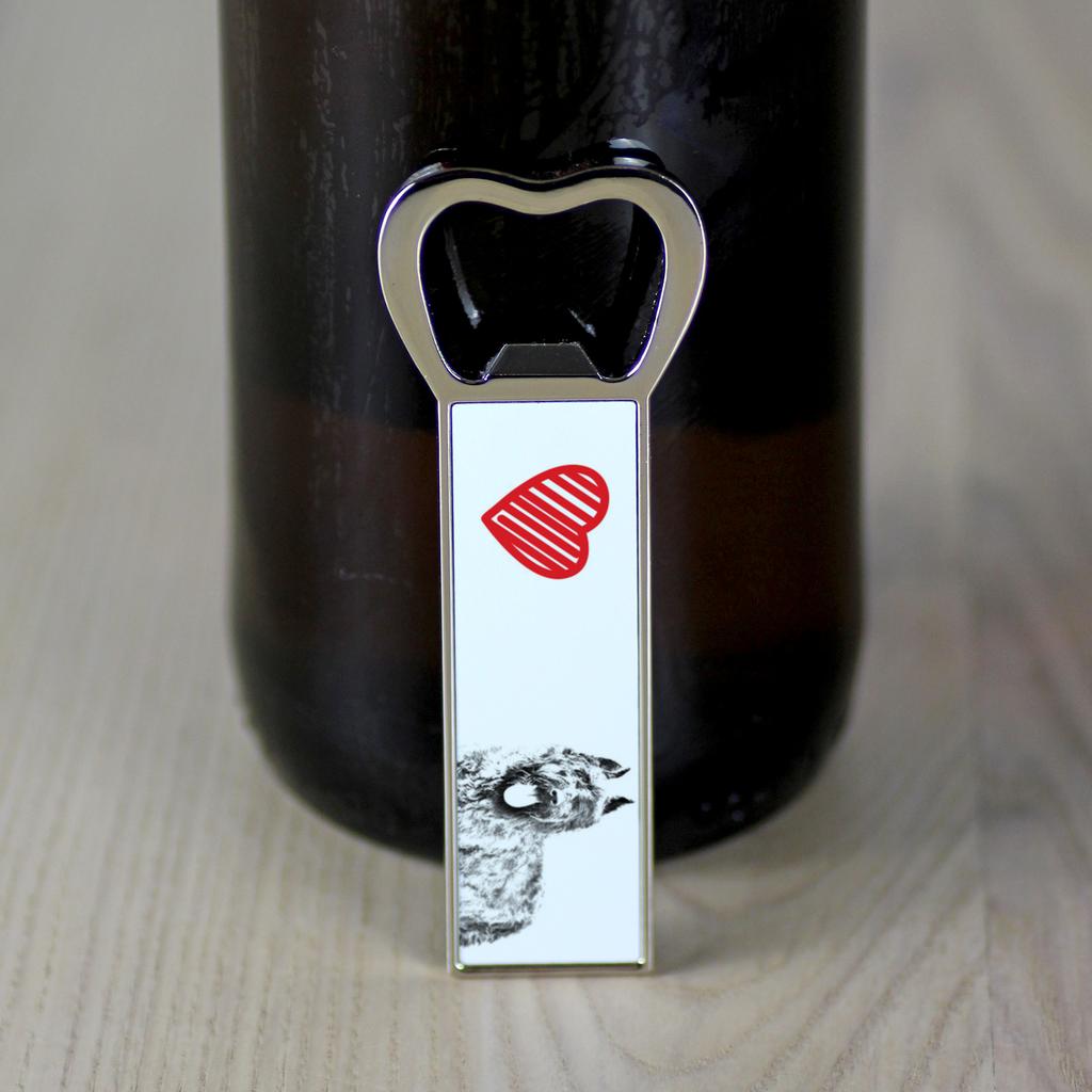Bouvier Des Flandres - Otwieracz Do Butelek Z Psem, Personalizowany Otwieracz Na Lodówkę, Wyjątkowy Upominek Dla Mężczyzny Marki Art-Dog