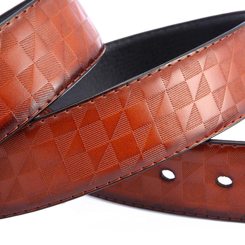 Ремень мужской Stall из искусственной кожи в стиле ретро с пряжкой