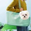 Soft Puppy Shoulder Handbag Breathable Puppy Carrying Bag Pet Supplies Pet Travel Bags  Summer