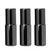 3pcs Professional Glass Perfume Roller Bottle Portable Essential Oil Roll On Bottles Set 5mlBlack