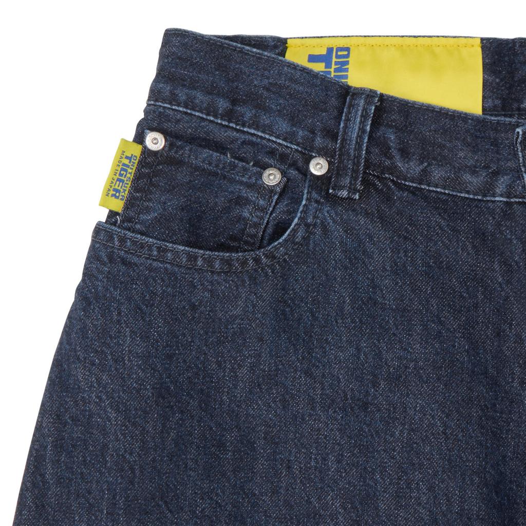 Onitsuka Tiger SS26 Denivita Series Baggy Denim Pants Women bottoms Blue 2182B572-401