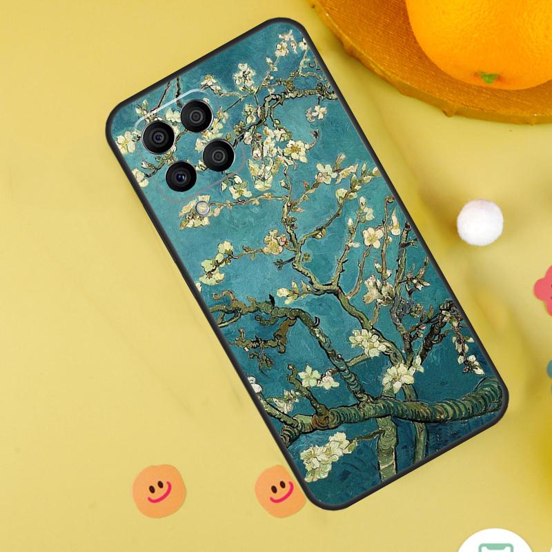 Масляная живопись в стиле Ван Гога для чехла Samsung Galaxy M54 M34 M14 M12 M32 M52 M53 M33 M13 M20 M21 M51 M15 M55 M31s M30s
