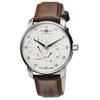 Zeppelin CAPTAIN'S LINE Men's Watch, White Dial, Stainless Steel, Automatic, 43mm, German Model 8662-1