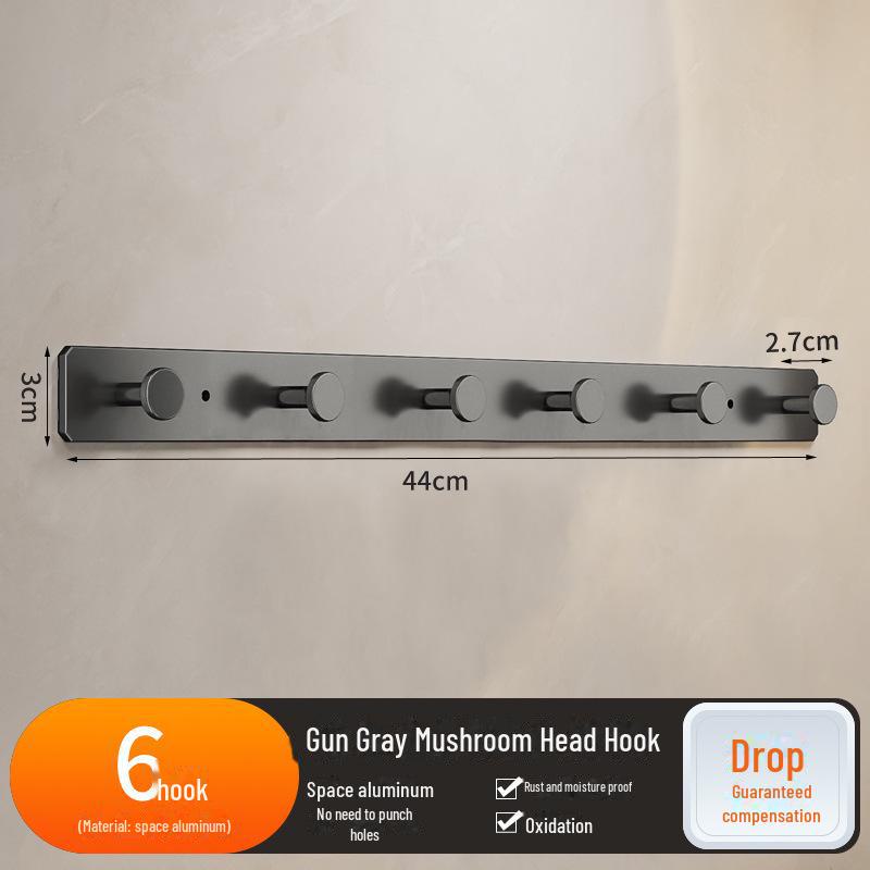 Крепкий настенный крючок для кухни и ванной комнаты - настенная и дверная вешалка без проколов для одежды